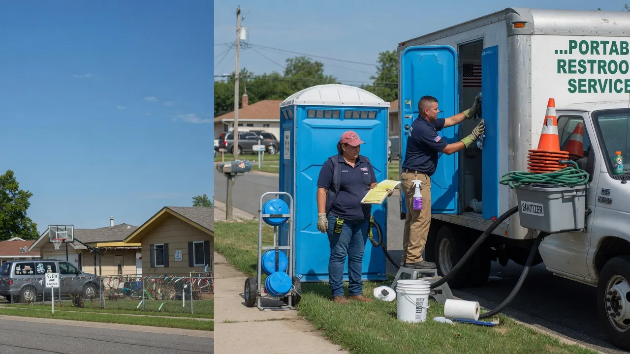 Portable Toilet Rental in Scottsburg, IN near me